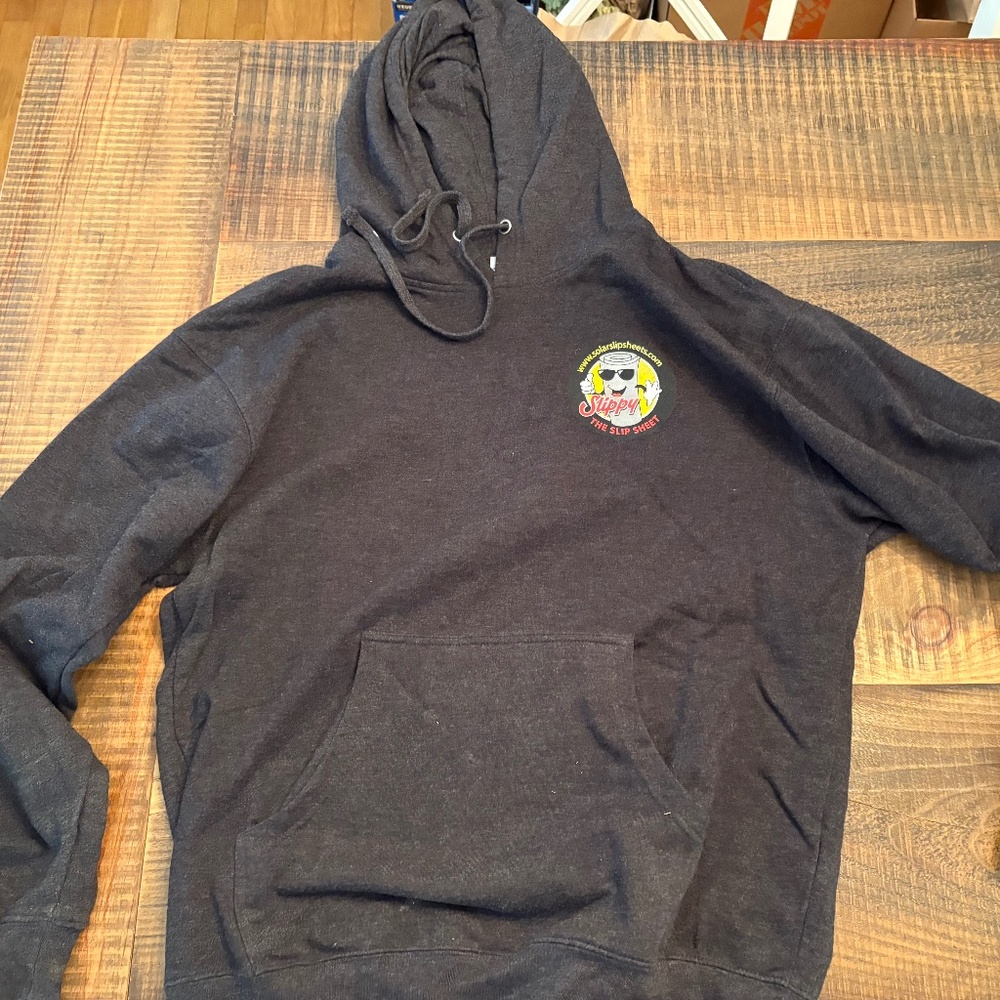 Gray hoodie